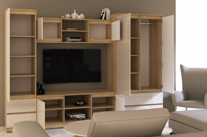 Living Chelsea, Cappuccino  270x190x51cm [2]