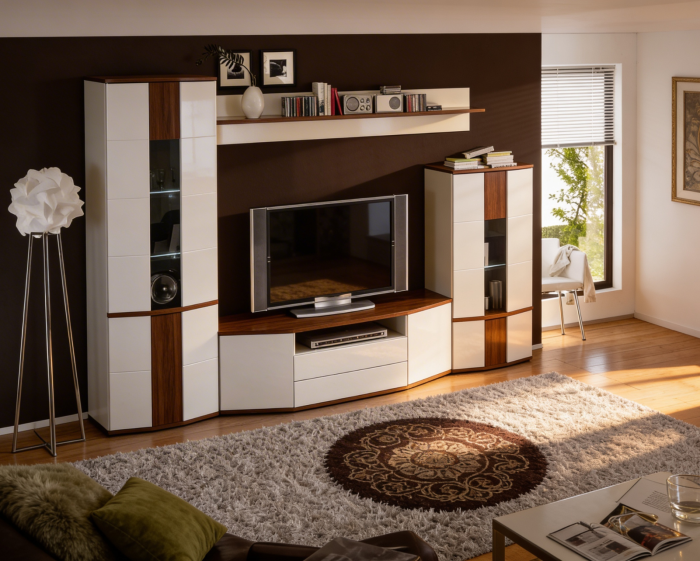 Living Dona 2 Alb Frasin Shimo 297x45x208 cm [7]