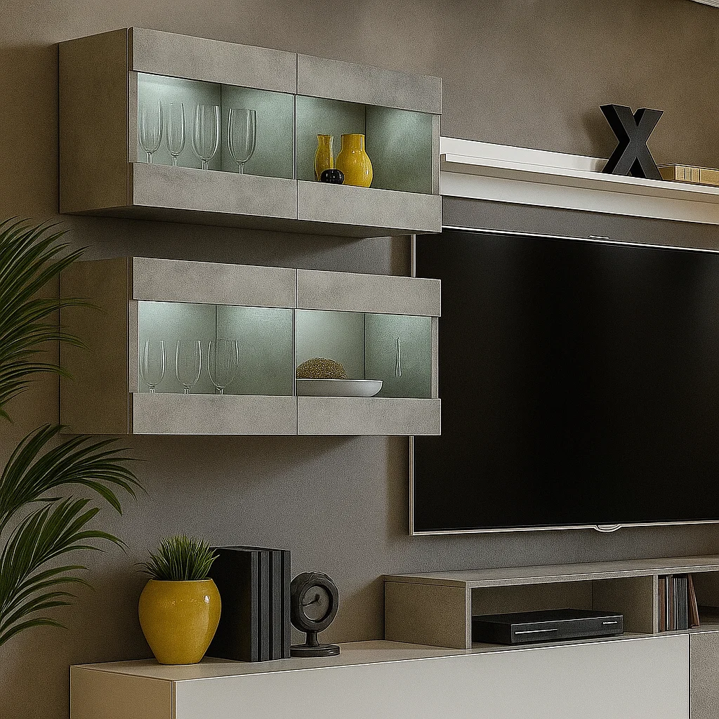 Living Light Alb Lucios, 210x45x170 cm [3]