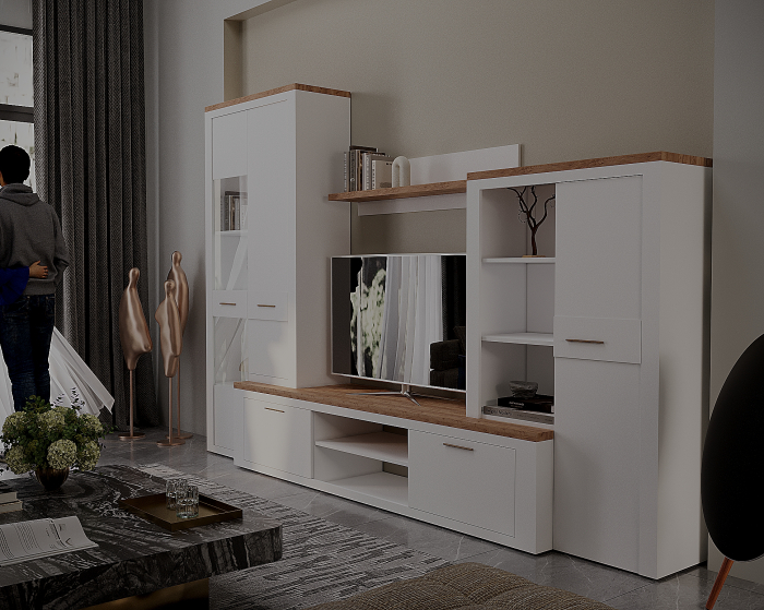 Living Montreal Anderson Stejar 315X45X200 cm [4]