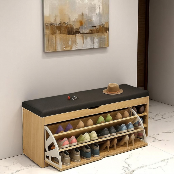 Pantofar 127 MDF Fag 100x30x51cm [3]