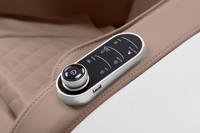 Scaun Masaj MP-A062, Alb+Cappuccino [10]