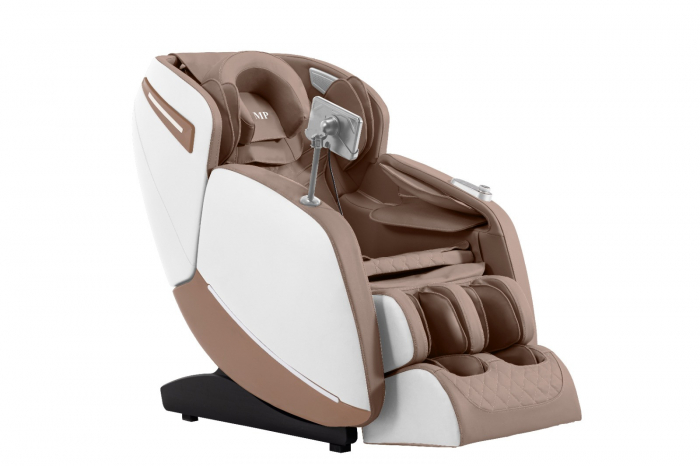 Scaun Masaj MP-A062, Alb+Cappuccino [4]