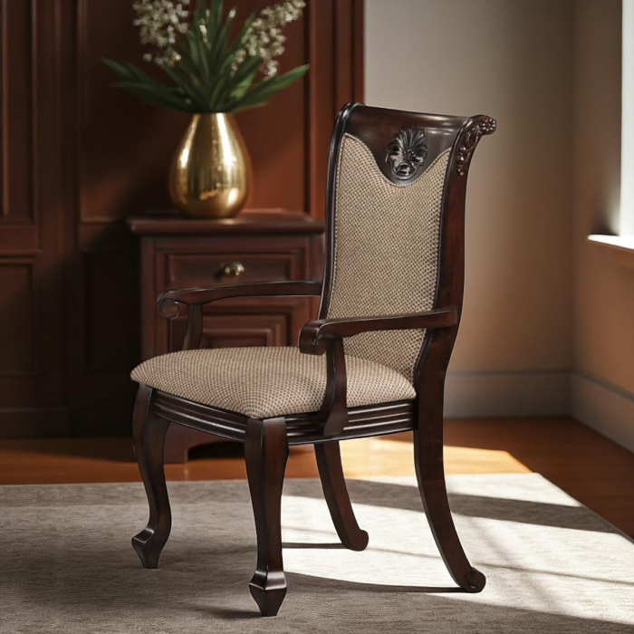 Set masa AC3268T + 10 Scaune, Dark Brown [3]