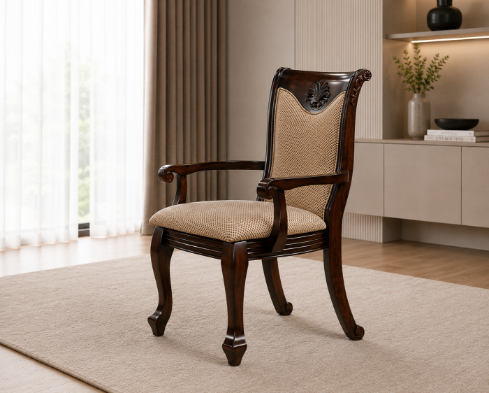 Set masa AC3268T cu 10 Scaune Dark Brown [5]