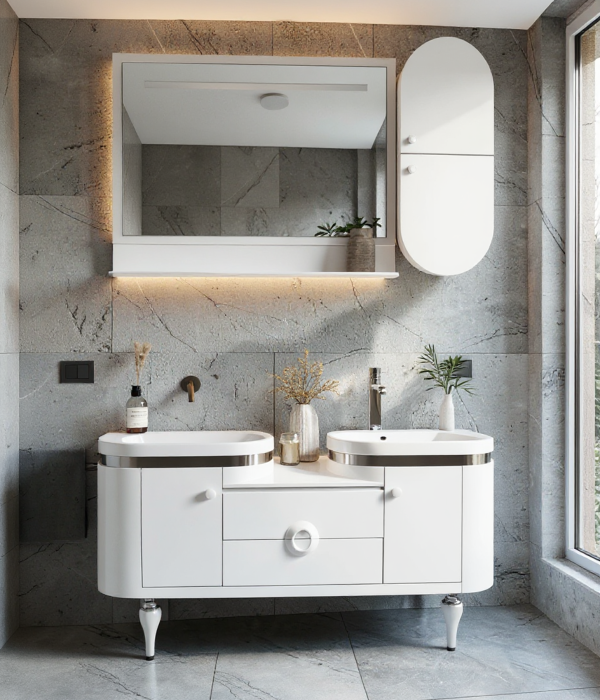 Set mobilier baie 1101 157x40x85 cm [2]