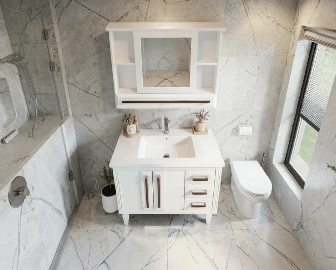 Set mobilier baie 1166 100x47x81 cm [2]