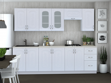 MOBILIER BUCATARIE - BUCATARIE LIZA RO MDF 2,6M