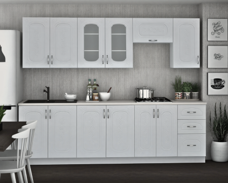 Bucatarii - Bucatarie Liza Ro Mdf 260x60x200cm