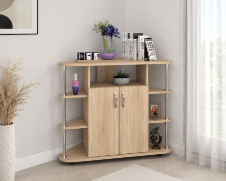 Comoda TV Colt Ro Sonoma 92x45x82 cm