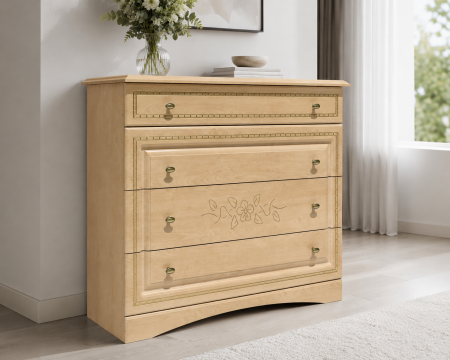 MIC MOBILIER - Comoda Venera Mesteacan 102x45x87 cm