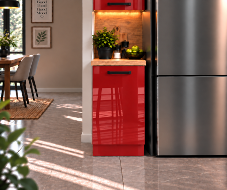MOBILIER BUCATARIE - Corp inferior Daria 45-1u Acril Rosu