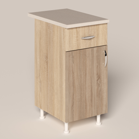 MOBILIER BUCATARIE - Corp inferior Paula 40x47/60x82/85cm Sonoma / Trufe