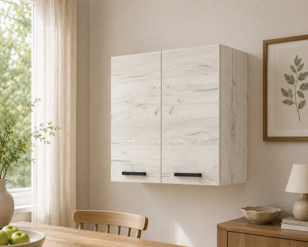 Corp superior bucatarie Vio 2 usi stejar K001 80x30x60 cm