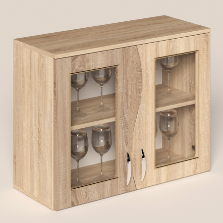 MOBILIER BUCATARIE - Corp superior Paula 80 geam Sonom/ Trufe