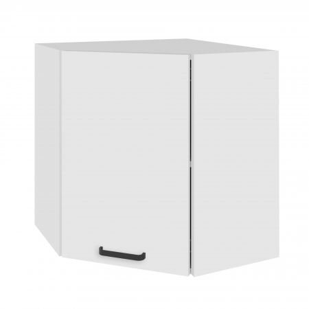 Dulapuri - Corp superior vio colt, 57x57x60 cm, Alb