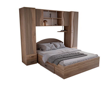 Dormitor Tineret, Sonoma+Truffe 227x51/205x200 cm [7]