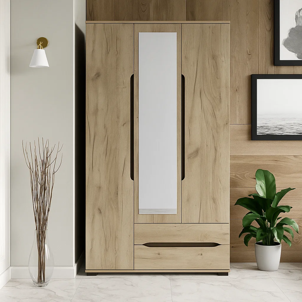 Dormitor Valencia Dulap 3 Usi Stejar k002 [1]