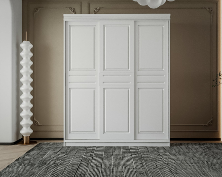 Dressing BD05 Alb 160x55x200 cm