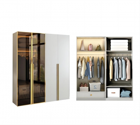 DRESSING MONTREAL MDF ALB 140x55x200 [0]