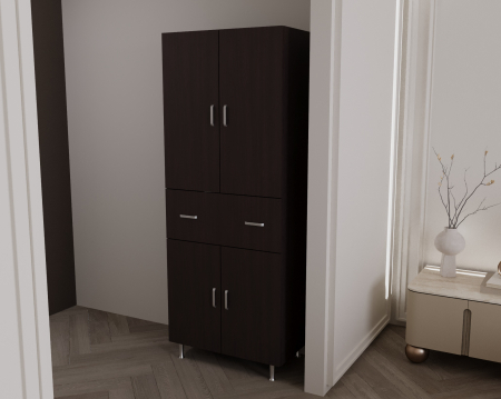 Dulap 4Usi -1S , 70x35x180 cm Wenge [3]