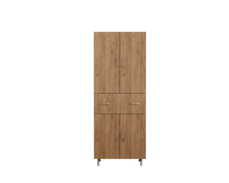 Dulap 70X35X180 cm, 4Usi -1S Stejar K003 [4]