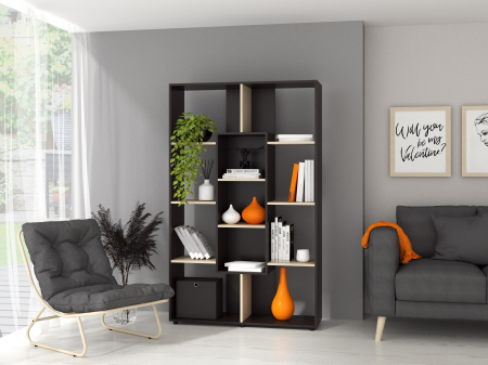 MOBILIER LIVING - Dulap KSC 4 Ro Wenge+Mesteacan