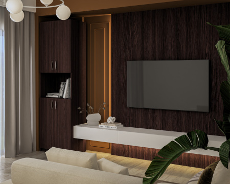 Dulap KSC-5 RO, 60x37x196 cm, Wenge [3]
