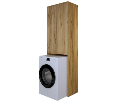 Dulap MS 2U Polite, 65x35x199cm, Stejar K003 [6]