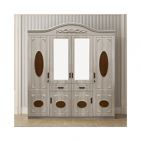MOBILIER LIVING - Dulap ZQE 017 MDF - 6U+2S, 200x200x50cm