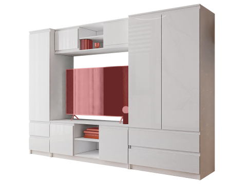 Living Chelsea Alb Acril 270x190x51cm [6]