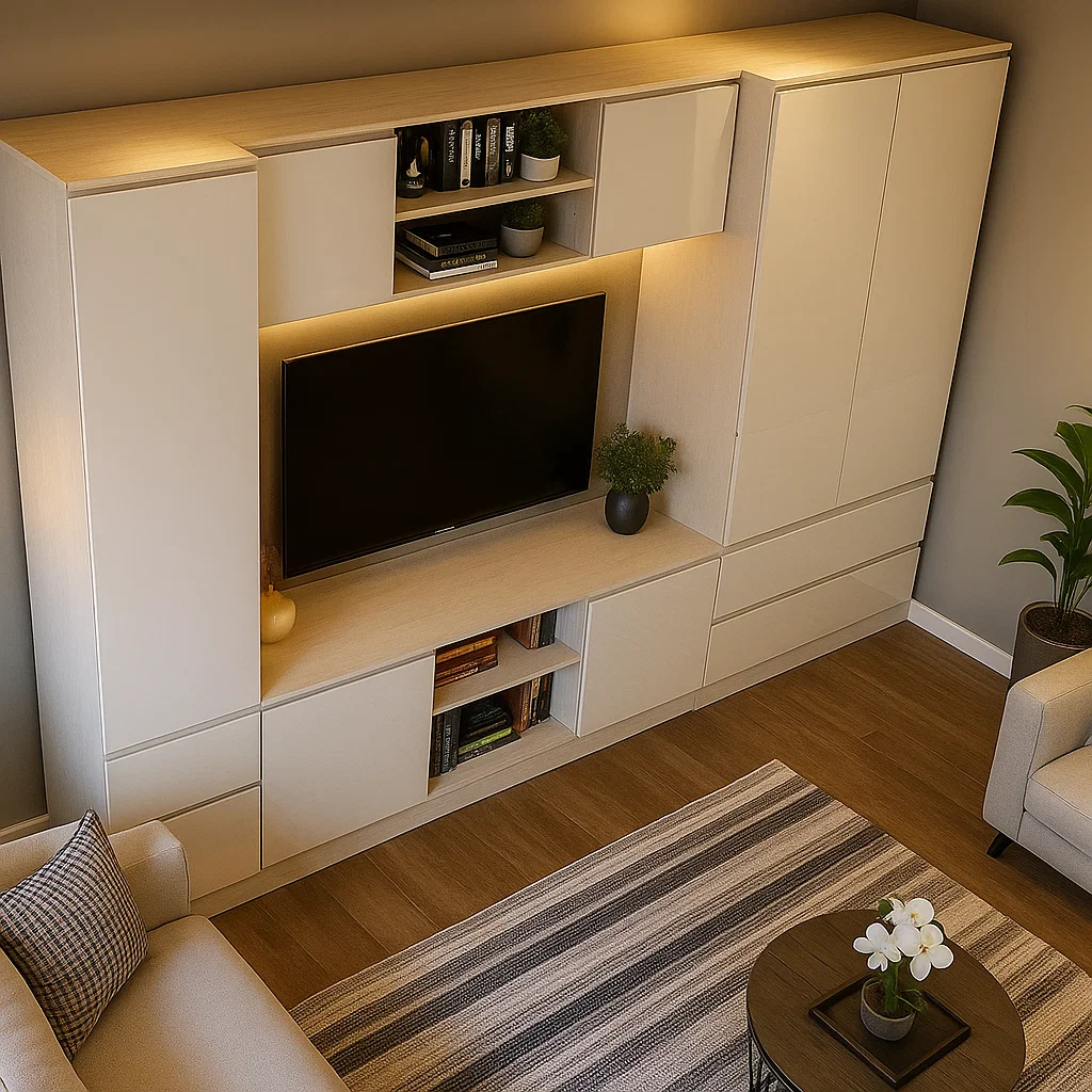 Living Chelsea Alb Acril 270x190x51cm [2]
