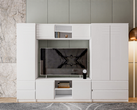 Living Chelsea Alb Acril 270x190x51cm [2]