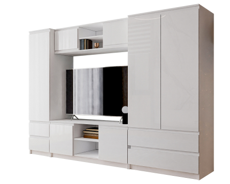 Living Chelsea Alb Acril 270x190x51cm [4]