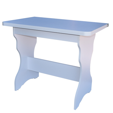 MOBILIER LIVING - MASA BUCATARIE KC-3 ALB EXTENSIBILA, 90x59x74cm