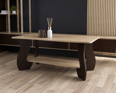 MIC MOBILIER - Masa cafea Granada Nuc Sonoma