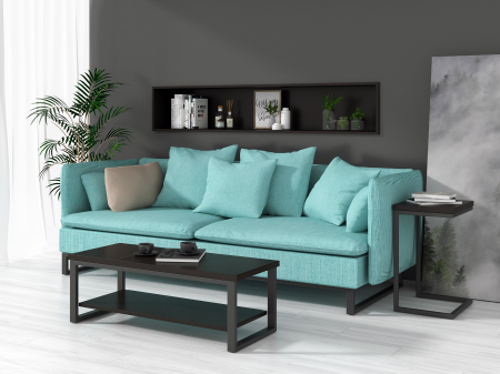 MOBILIER LIVING - Masa Fidji Wenge + Negru