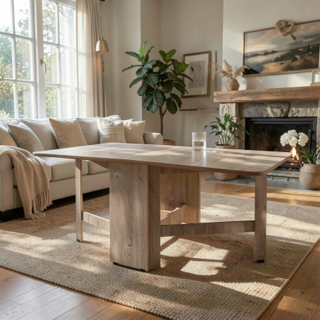 MIC MOBILIER - Masa Plianta Ro Sonoma 166x80x75 cm