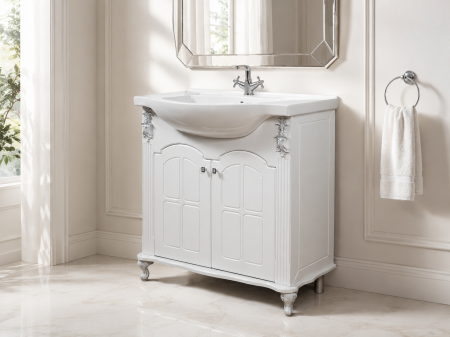 Masca Baie cu lavoar Versailles Argint 85x88x45 cm