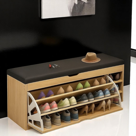 Pantofar 127 MDF Fag 100x30x51cm [3]