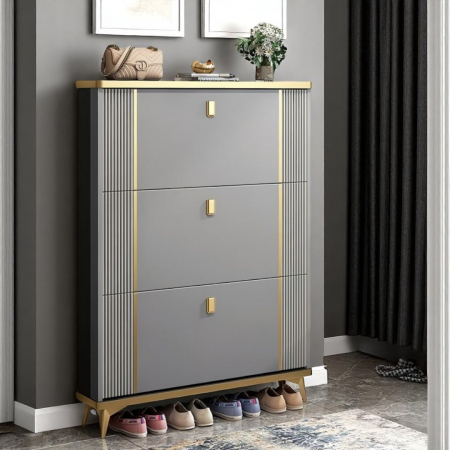 Pantofar 602 MDF Grey 100x24x118cm [3]