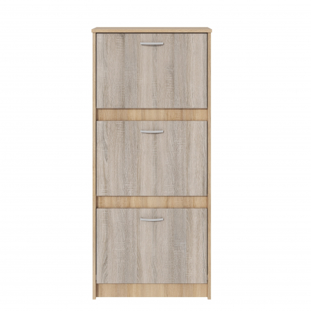 Pantofar 800 3s Ro, 80x26x127 cm, Sonoma/Trufe [2]