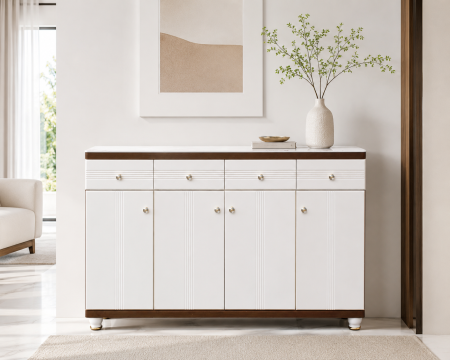 Pantofar MDF Vela crem deschis 160x33x100 cm