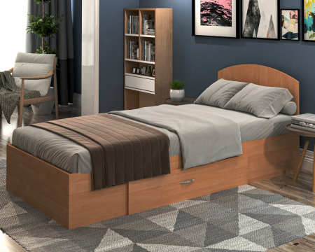 MOBILIER DORMITOR - Pat Mijloc 90 Cires