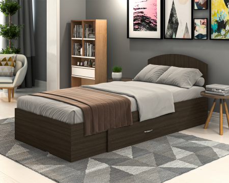 MOBILIER DORMITOR - Pat Mijloc 90 Wenge