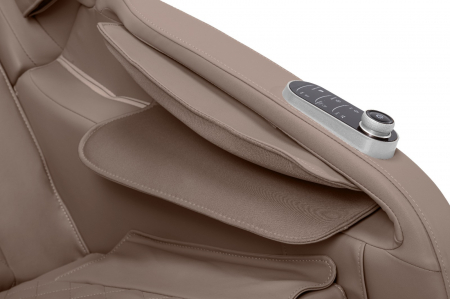 Scaun Masaj MP-A062, Alb+Cappuccino [5]