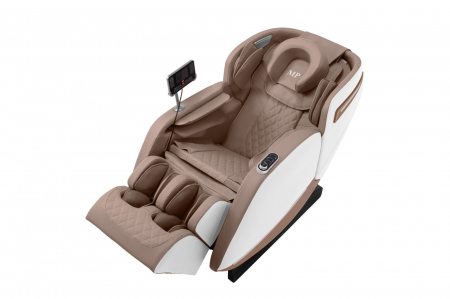 Scaun Masaj MP-A062, Alb+Cappuccino [4]