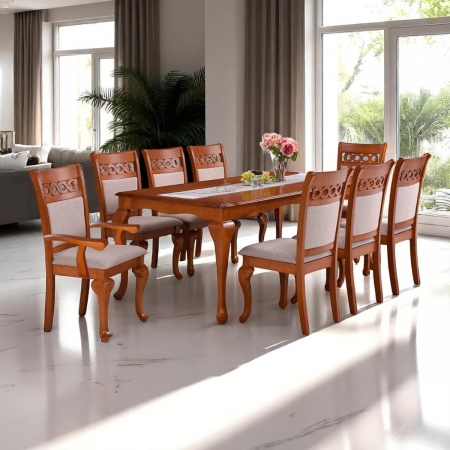 Set Masa RH7062T + 6x Scaune RH8087C + 2x Scaune RH8087CA - Oak [1]