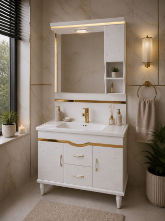 Set mobilier baie - Set mobilier baie 828 100x48x81 cm