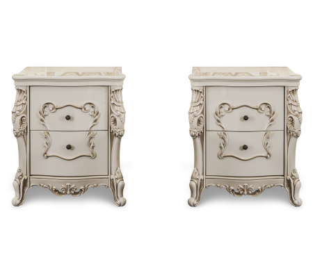 MOBILIER DORMITOR - Set noptiere Gioconda Lux Crem